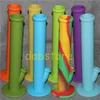 Bongos de bongos de silicone de silicone bongs de silicone bong bong colorido sete cores para a escolha da tubulação de água de silicone tubos de água Frete grátis