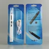 eVod Blister Packs Kits de démarrage avec chargeur inférieur micro USB 650/900mAh UGO V Passthrough Batterie MT3 BCC Tank E Cigarettes Vaporizer
