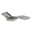 1 X Stainless Steel Metal Cigarette Tobacco Box For 77MM Cigarette Paper Storage Case Can Customize Your Logo9311449