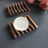 10pcs Vintage Wooden Soap Dish Plate Tray Holder Wood Soap Dish Holders Bathroon Shower Hand Washing