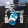 Tampo de vidro Bongs água Tubulações 14.5mm Matrix Joint Perc Recycler Octopus braços com Quartz Banger Caliane Pipes OA012