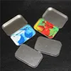 1pcs Silicone Wax Kit Tin Box with 2pcs 5ml silicone jars silicon container silver dabber tool for dry herb jars dab