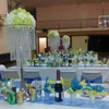 パーティーの装飾のための品質クリスタルの結婚式のテーブルの木の中心的