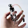 Mode Mini Transparent Glas Kristall Shisha Wasserschlauch Wasserrad
