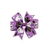 3 pouces bébé halloween Barrettes Grosgrain Ribbon Bows With Clip Girls Kids Ghost Pumpkin Childre