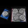  Luz sumergible a prueba de agua Led 10-LED RGB Lámpara de decoración de alto brillo Luces que cambian de color bajo el agua Batería AA con control remoto