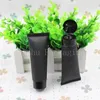 40-45ML Black Soft Tube, Facial Cleanser/Hand Cream Cosmetic Skin Care Hose, Empty Cosmetic Container (100 PC/Lot)