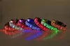 2017 новый Зебра Pet Dog LED воротник Glow Cat ошейники мигающий нейлон шеи свет вверх TrainingCollar для собак