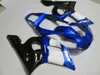 Parti moto aftermarket Kit carenatura per Yamaha YZF R6 98 99 00 01 02 set carene blu bianco nero YZFR6 1998-2002 OT12