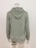 Sweats à capuche pour femmes Sweatshirts RIEN Imprimé Rose Fleur Broderie Manches Longues Blanc Gris Taille S M L XL Veste à capuche Manteau Femmes