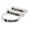 1 pc asma silicone borracha pulseira de tinta enchida logotipo transportar esta mensagem como um lembrete na vida diária