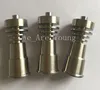 Direct Inject Domeless Titanium Nail fits 14mm&18mm.GR2 Pure Titanium Nail with Female Jiont for Water Pipe Glass Bong Smoking.