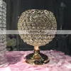 Nuovo! candelabri di cristallo superiore della ciotola del fiore, centrotavola di cerimonia nuziale della tavola dei cristalli