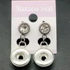 Damesmode Snap Rvs Oorbel Verwisselbare 12mm DIY Snap Sieraden Fit Ginger Snaps Charms Button