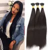 straight human hair braids