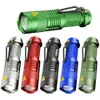 7W 300LM SK-68 3 Modes Mini Q5 LED Flashlight Torch Tactical Lamp Adjustable Focus Zoomable Light