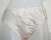 Kvinnor Silk Satin trosor Kvinnliga respiratoriska underkläder Embrodery Ladies Knickers Briefs Heathy Mixed Color hela 237D