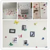12 parça/set pvc kelebek 3D duvar etiketi çocuklar için bedava gönderim için oturma odası dekorasyonu