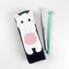 4 Colors TOTORO 195CM School Pen Case canvas Pencil BAG Casees Pouch Cosmetics Purse BAG Wallet Coin Holder Pouch Cute Carton B4868568