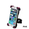 Anti-Slip Universal 360 Rotating da bicicleta Phone Holder Clipe guiador Suporte de montagem Suporte para Smart Mobile Celular