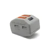 Connecteur de fil poussoir 28-12 AWG, bornier de levier PCT-212 222-412, connecteurs universels à 2 broches, bornes 400V 28-12AWG 32A, 10 pièces