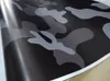 Stickers Large Gunmetal Camo Car Wrap Vinyl With Air Release Gloss/ Matt Arctic Camouflage covering Truck boat graphics STYLING 1.52X30M (5