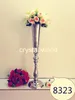 Mental Gold Iron Wedding Table Centerpieces wi with the Flower and Flower Vase Stand