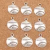 Baseball Sports Charms Pendants 200pcs / Lot Antik Silver L286 14.5x18 mm Smycken Resultat Komponenter