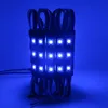 1000 sztuk SMD 5050 Moduł LED RGB 3leds Czarny Wtrysk Shell z Moduł LED Square Lens RGB 1000 sztuk przez DHL