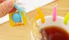 Cute Snail Shape Silicone Tea Bag Holder Cup Mug Hanging Tool Tea Tools Randome Color Free Shipping G698