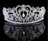 2018 Bridal Diamond Jewelry Crystal Gold and Silver Crown Hair