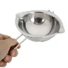 Baking & Pastry Tools Wholesale- 1Pc Stainless Chocolate Melting Pot Butter Milk Pouring Bowl Kitchen Bakery Mixing Helper Gadgets Bakeware