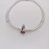 Andy Jewel Christmas 925 Sterling Silver Beads Mrs Christmas Charm Passar European Pandora Style Jewelry Armelets Halsband 792005EN07 Vintergåvor