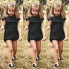 Wholesale- Fashion Casual Baby Girls Kids Clothes Romper Playsuit Jumpersuit Outfit Sunsuit