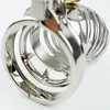 Spiral Chastity Belt 85mm Stainless Steel Male Chastity Cage Penis sleeve lock Sex Toys Metal Fetish Adult Game