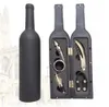 Vinflaska korkskruv Tillbehör Set Wine Tool Set Novelty Bottle Shaped Holder Perfect Hostess Gift Bottle Opener7354258