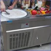 Kolice Free shipment to door US WH kitchen tool fried ice cream machine 2 pans with 10 cooling freezer