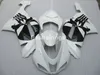 Fairing kit for Kawasaki Ninja ZX6R 2007 2008 white black bodywork fairings set ZX6R 07 08 MA03