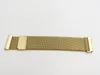 22MM Magnetic Milanese loop para Samsung Steel Band Bracelet engrenagem S3 clássico S3 Frontier Watch Band Strap inoxidável lasca preto