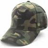 Unisex Camouflage Drukowanie Czapka z daszkiem Zakrzywiona Brim Tata Czapki Mężczyźni Gorras Snapback Kapelusze Kobiety Hip Hop Hat Ochrona przed słońcem