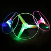 Kinder Beleuchtung Geschenk Zugdraht Blitz leuchtende fliegende Spielzeuge 25 cm 3 Farben zufällige LED-Licht UFO Kinder Nachtspaß
