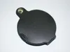 Portabel mikroskop Magnifier Loupe 60mm 50mm diameter 5x Rund förstoringsglas MG86034 W Black Cover med detaljhandelspaket