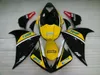 Wtrysk Moldwork Coradwork Kit dla Yamaha YZF R1 09 10 11-14 żółte czarne wróżki Zestaw YZF R1 2009-2014 Oy09