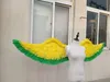 Vuxna Charmiga Fairy Wings Yellow Angel Feather Wings Fit For T Stage Visa Mall Dekoration Creative Shooting Props Ems Gratis frakt