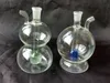 Varietà di accessori per narghilè bong ﾠ, Pipa ad acqua in vetro Pipa percolatore Bong in vetro Bruciatore a nafta Tubi ad acqua Rigs petrolifere Fumo