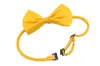 Adjustable Pet Dog Bow Tie Neck Accessory Necklace Collar Puppy Bright Color Pet Bow Mix Color HH7-302