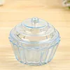 Clear Mini Cake Stand Cupcake Gunst Snoep Doos Bruiloft Verjaardag Container Plastic Party Behandeling Food Dozen Gunsten ZA4975