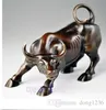 2020 новый Big Wall Street Bronze Fierce Bull OX Статуя сухой