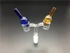 Universal Colored glass bubble carb cap round ball dome for XL thick Quartz thermal banger Nails glass water pipes, dab oil rigs