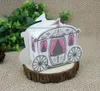 1000 sztuk Mini Pumpkin Carriage Wedding Party Favor Candy Box Sweet Gift Paper Boxes Nowy DHL FedEx Shipping